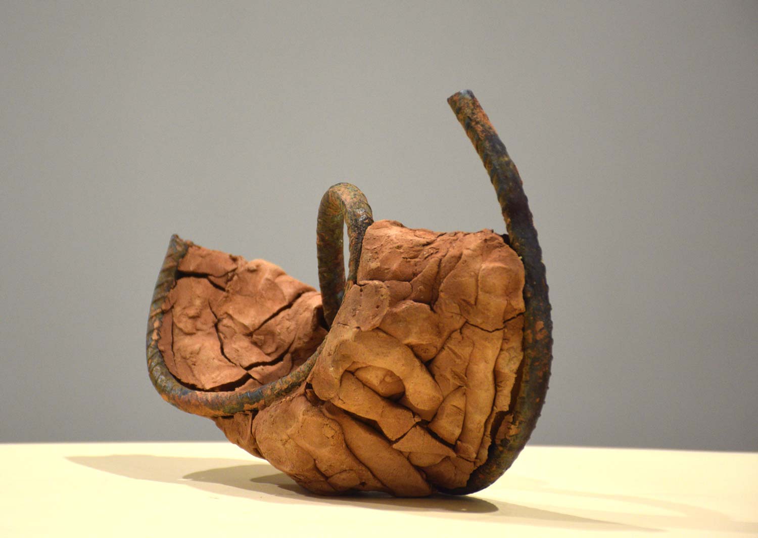 Contemporary Sculpture with Clay"Untitled" art by Vikas Kumar Yadav