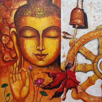 Devotion-of-Buddha-Arjun-Das-IndiGalleria-IG476