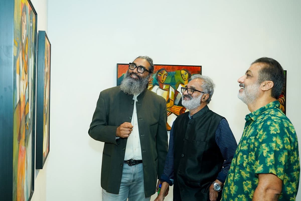Raja Segar at IndiGalleria, Delhi: When Sri Lanka’s Finest Contemporary Voice Met India’s Collectors