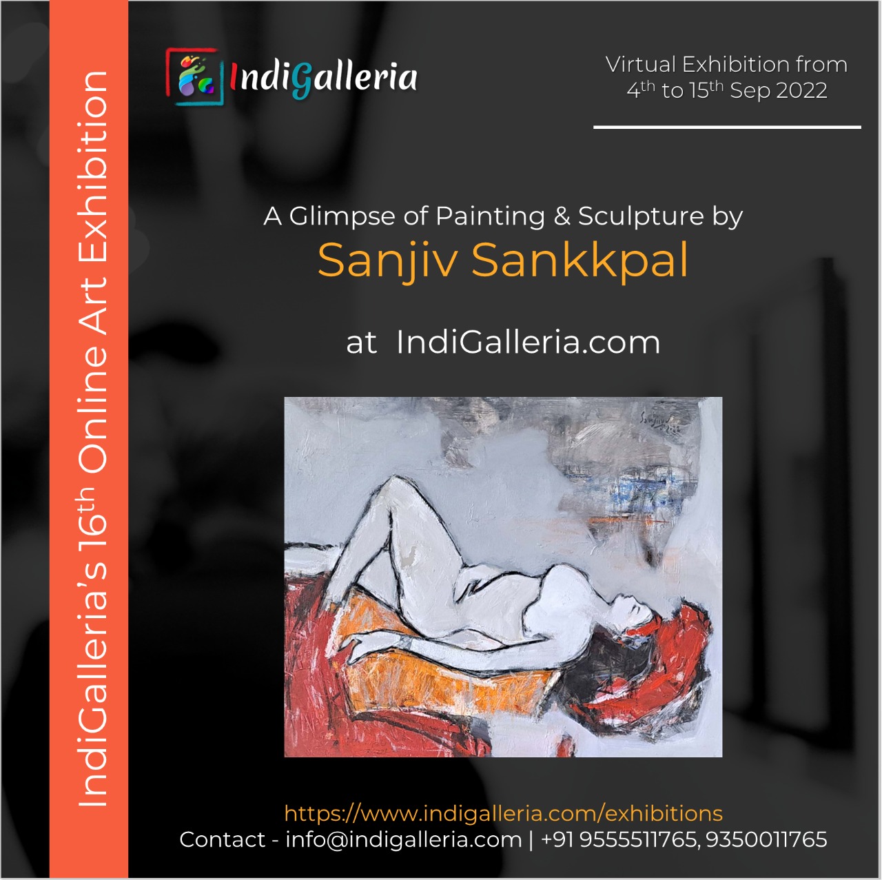 Online Art Exhibition by Sanjiv Sankkpal at IndiGallria.com