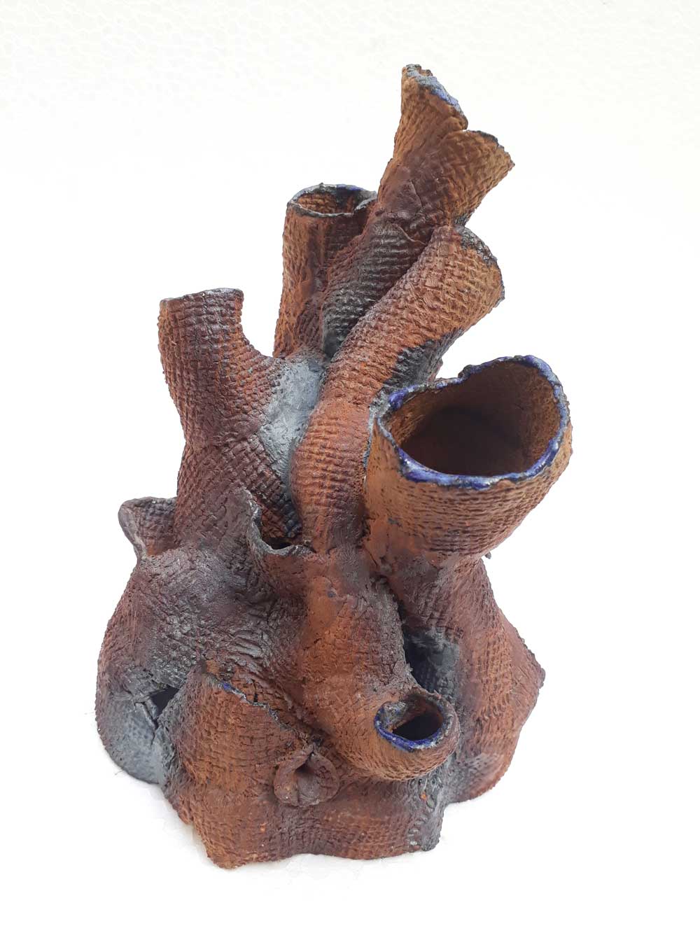 Contemporary Sculpture with Ceramic"Ant House" art by Vikas Kumar Yadav