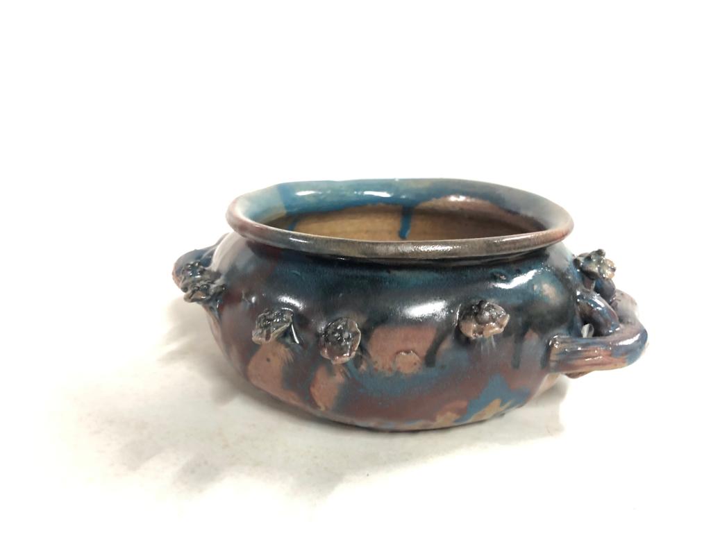 Pottery Sculpture with Ceramic"Ceramic Bowl-1" art by Neha Syyed