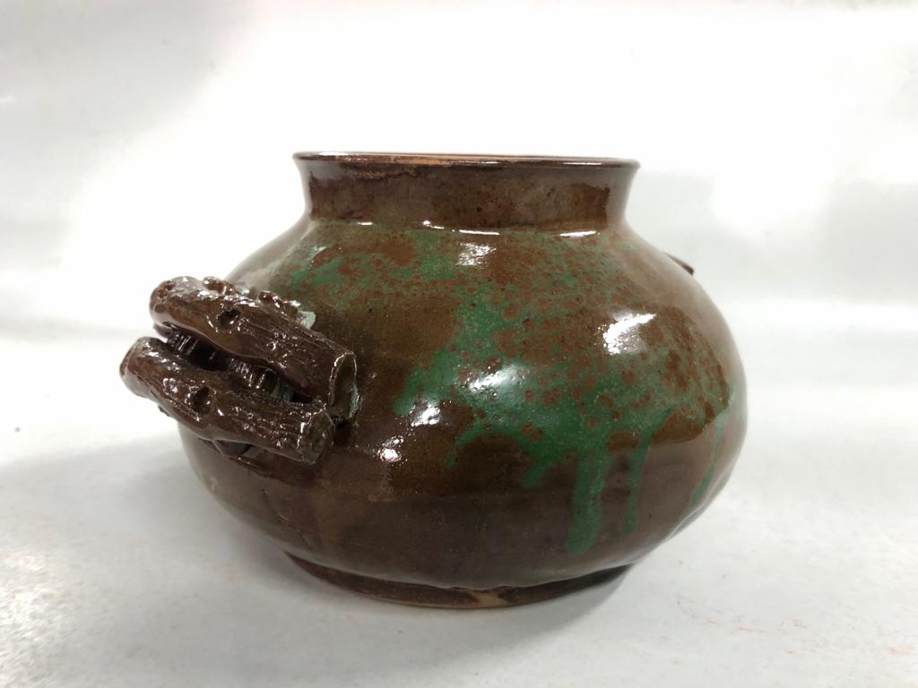 Pottery Sculpture with Ceramic"Ceramic Bowl-2" art by Neha Syyed