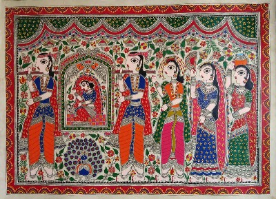 Doli-Madhubani-Painting-Kiran-Devi-IG92-IndiGalleria