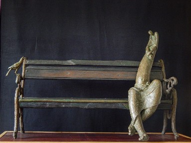 Alone-Bronze-Sculpture-Prabir-Roy-IG1397-IndiGalleria