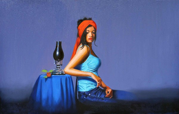 Shefali-Oil-Painting-on-Canvas-Vinayak-Takalkar-IG437-IndiGalleria