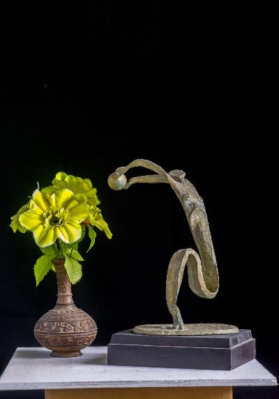 Just-Save-Bronze-Sculpture-Prabir-Roy-IndiGalleria-IG167