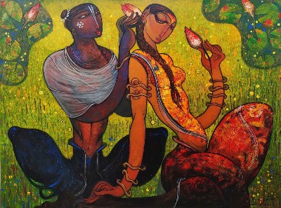 Painting-Ramesh-Gujar-IndiGalleria-IG1240