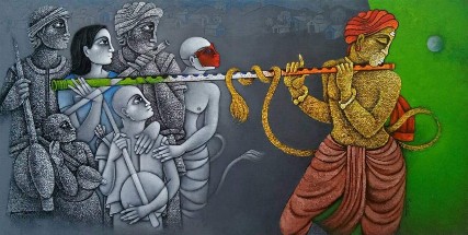 Unity-Painting-Satyajeet-Shinde-IndiGalleria-IG1970