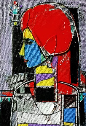 Woman-Painting-Acrylic-on-Canvas-Girish-Adannavar-IndiGalleria-IG1718