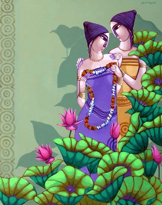 Purbaraag-Painting-Sekhar-Roy-IndiGalleria-IG1711