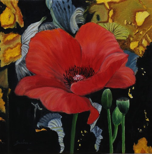 Flowers-1-Painting-Sulakshana-Dharmadhikari-IndiGalleria-IG1914