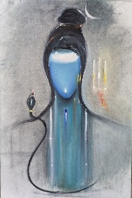 Shiva-Oil-Painting-on-Canvas-Shiv-Lal-Bagria-IndiGalleria-IG665
