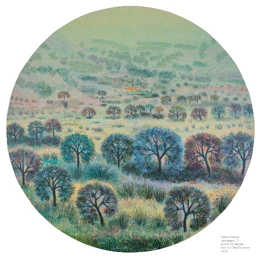 Landscape-17-Acrylic-Painting-Kishore-Kumar-IndiGalleria-IG1988