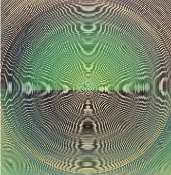 Green-Vibration-Acrylic-Painting-Ghanshyam-Gupta-IndiGalleria-IG594
