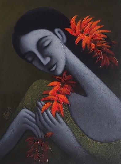 Artist Uttam Bhattacharya