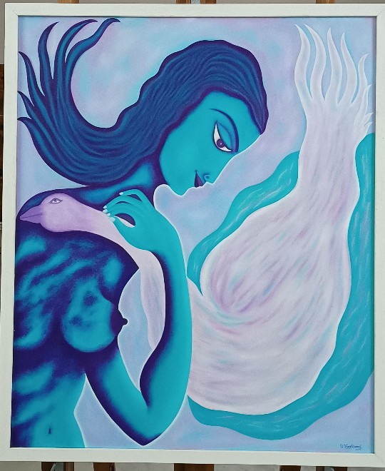 Inner-Voice-30×36-Oil-Painting-on-Canvas-U-Vijay-Kumar-IndiGalleria-IG770